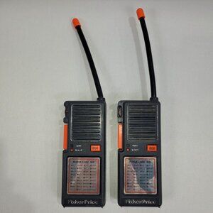 Fisher-Price 815 Vintage Sky Talker Walkie Talkie Set Morse Code